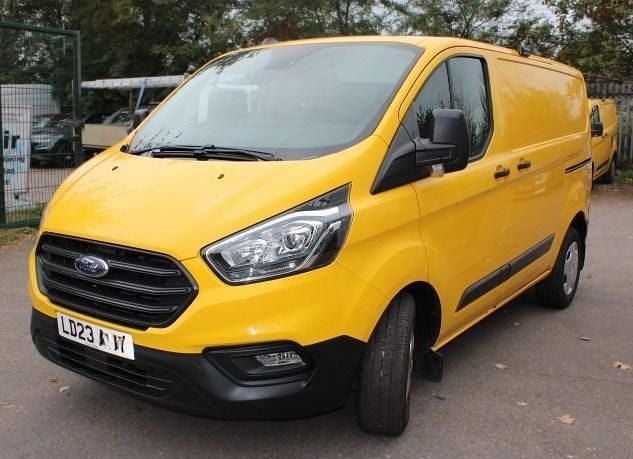 Yellow Used 2023 Ford Transit Custom Trend Van | £11,495 - Image 1/4