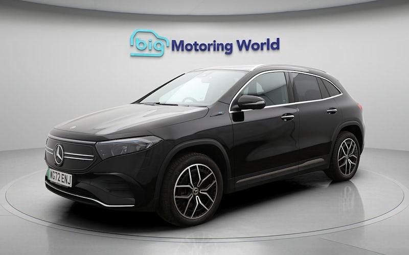 Used Mercedes EQA250+ AMG line 139 kW (190 HP) 2022 Black SUV