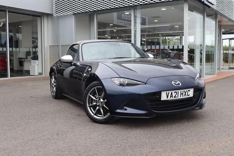 Used Mazda MX5 Inclusive 132 HP (97 kW) 2021 Blue Cabriolet
