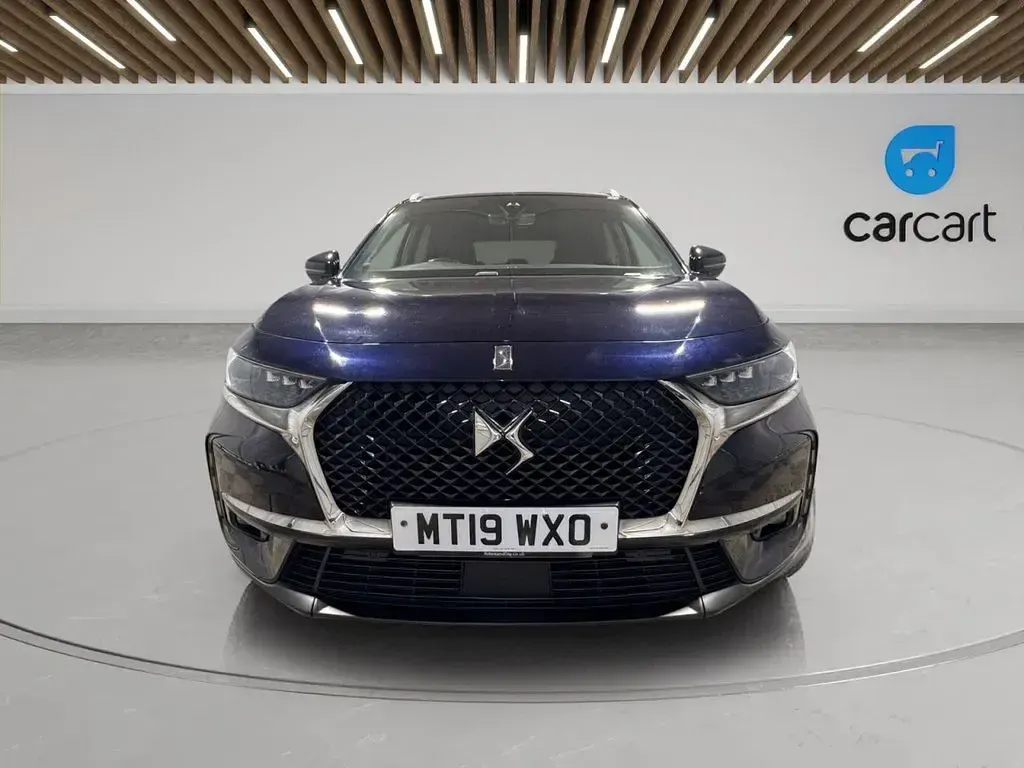 Used DS Automobiles DS7 Crossback Prestige 225 HP (165 kW) 2019 Blue SUV