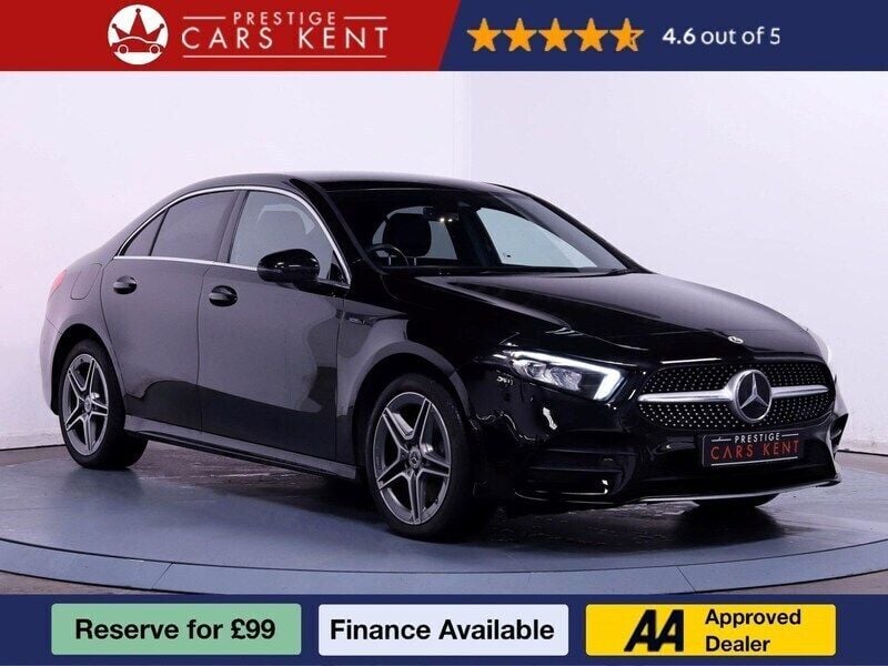 Black Used 2021 Mercedes A250 Executive Sedan | £17,145 (Good price) - Image 1/4