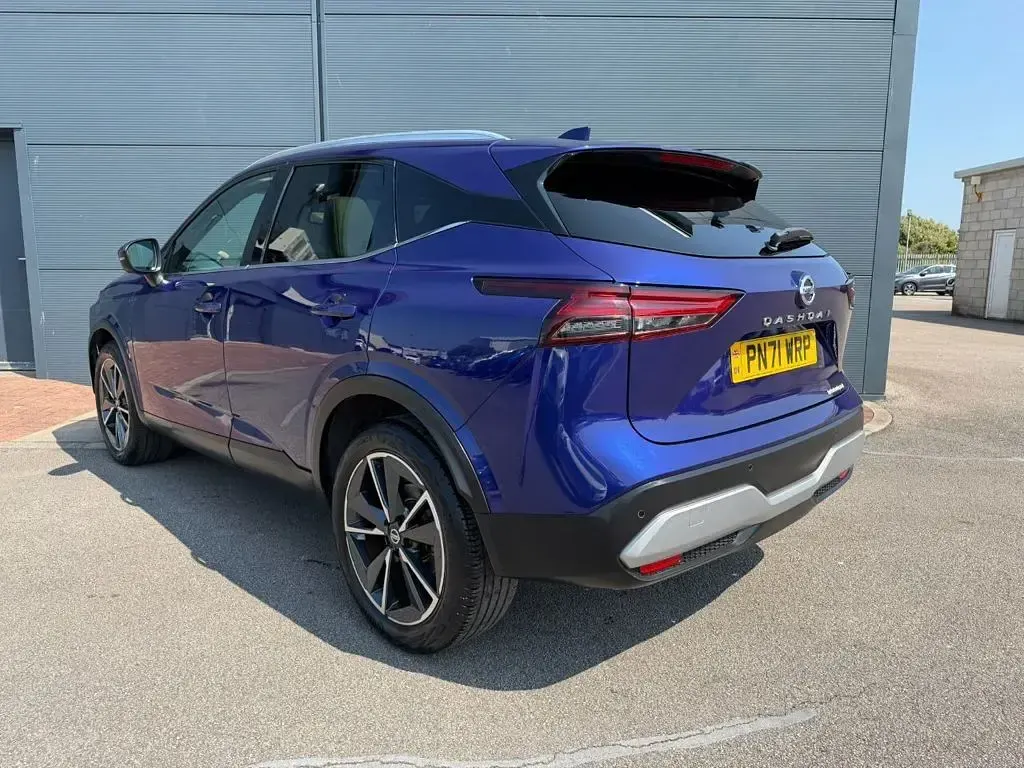 Used Nissan Qashqai Tekna 2021 Blue SUV