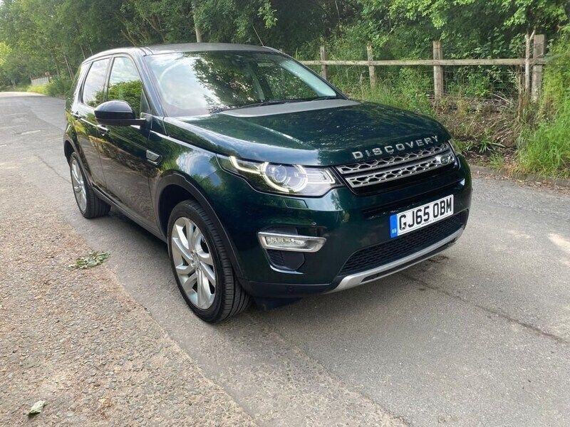 Green Used 2015 Land Rover Discovery Sport HSE Luxury SUV | £11,490 (Good price) - Image 1/4