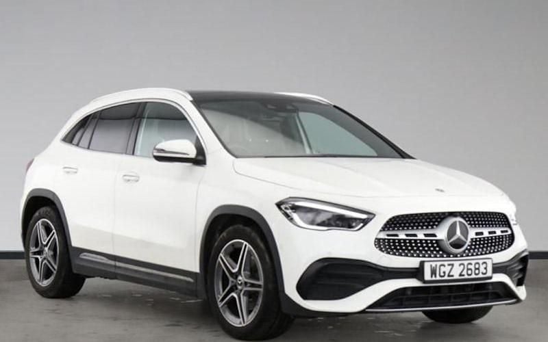 White Used 2022 Mercedes GLA180 AMG line SUV | £27,790 (Fair price) - Image 1/4