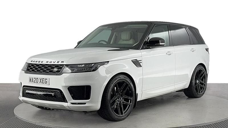 White Used 2020 Land Rover Range Rover Sport HSE Dynamic SUV | £31,420 (Good price) - Image 1/4