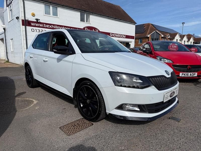 Used Skoda Fabia Monte Carlo 110 HP (80 kW) 2018 White Hatchback