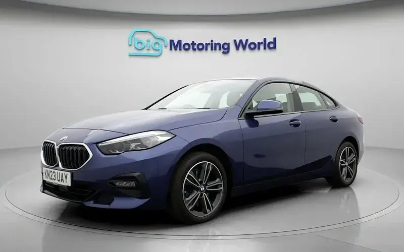 Used BMW 218 Sport Line 136 HP (100 kW) 2023 Blue Coupe