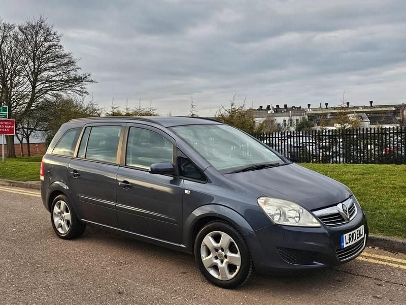 Used Vauxhall Zafira 115 HP (84 kW) 2010 Blue MPV