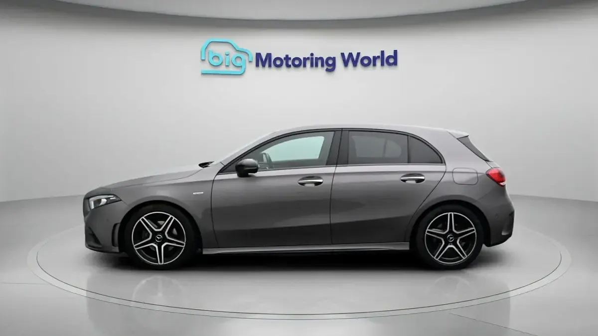 Used Mercedes A200 AMG line 163 HP (119 kW) 2022 Grey Hatchback
