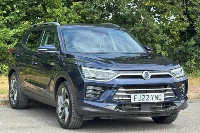 Used Ssangyong (KGM) Korando 163 HP (119 kW) 2022 Blue SUV