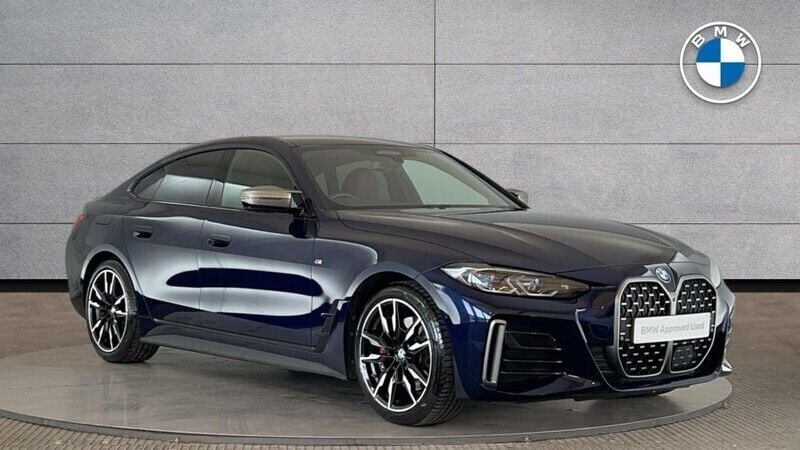 Blue Used 2022 BMW M440 M Sport Sedan | £37,790 (Fair price) - Image 1/4