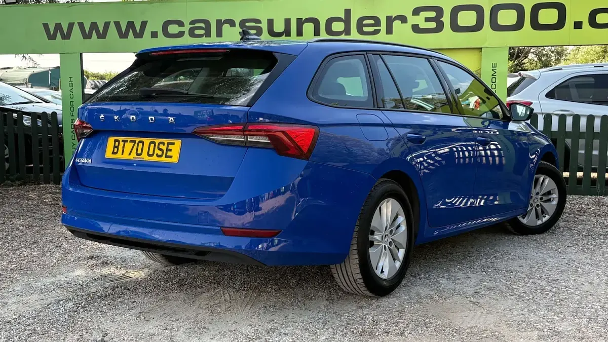 Used Skoda Octavia SE Technology 150 HP (110 kW) 2020 Blue Estate