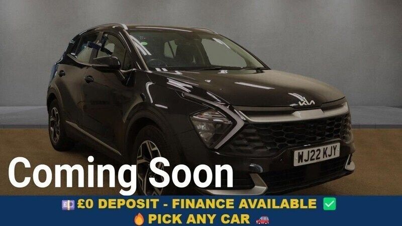 Black Used 2022 Kia Sportage 2 SUV | £15,199 (Fair price) - Image 1/4