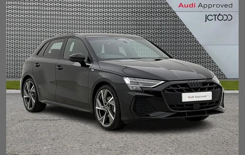 Used Audi A3 Black Edition 147 HP (108 kW) 2025 Black Hatchback