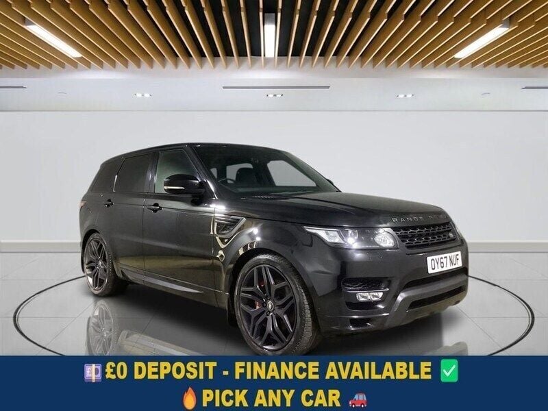 Black Used 2017 Land Rover Range Rover Sport Autobiography Dynamic SUV | £22,349 (Super price) - Image 1/4
