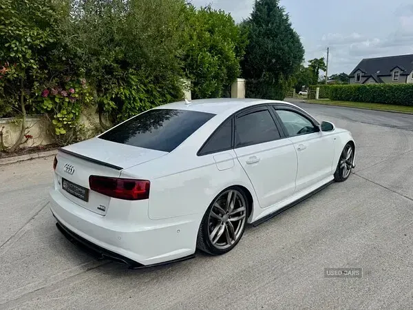 Used Audi A6 Black Edition 268 HP (197 kW) 2015 White Sedan