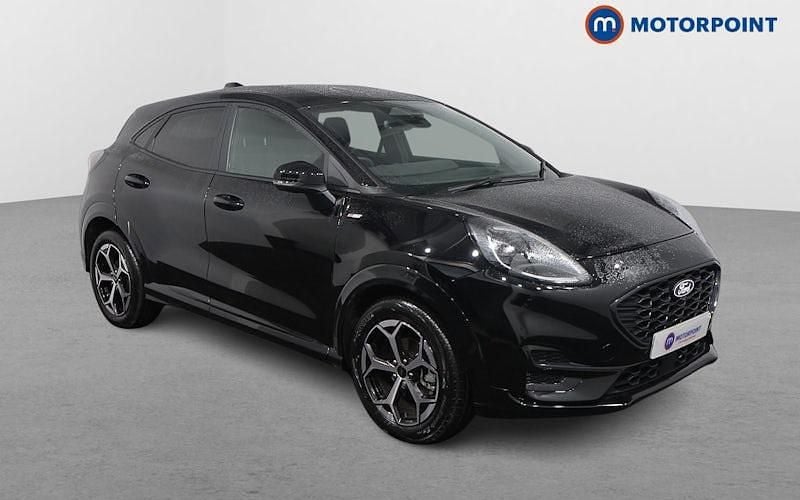 Black Used 2025 Ford Puma ST-Line Hatchback | £20,299 (Fair price) - Image 1/4