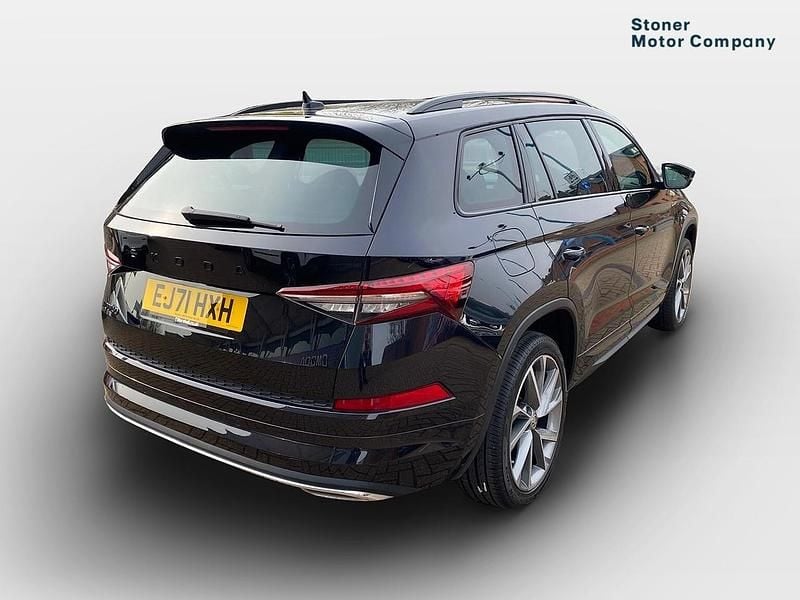 Used Skoda Kodiaq SportLine 150 HP (110 kW) 2022 Black SUV