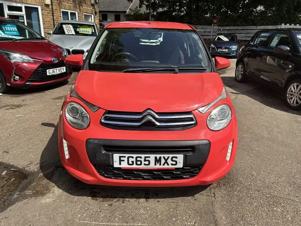 Used Citroën C1 Feel 68 HP (50 kW) 2015 Orange Hatchback