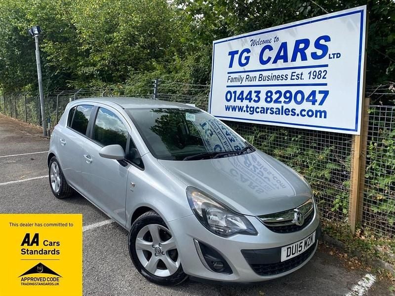 Silver Used 2015 Vauxhall Corsa Hatchback | £3,695 (Fair price) - Image 1/4