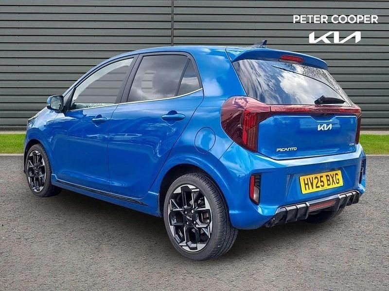 Used Kia Picanto GT-Line S 79 HP (58 kW) 2025 Blue Hatchback