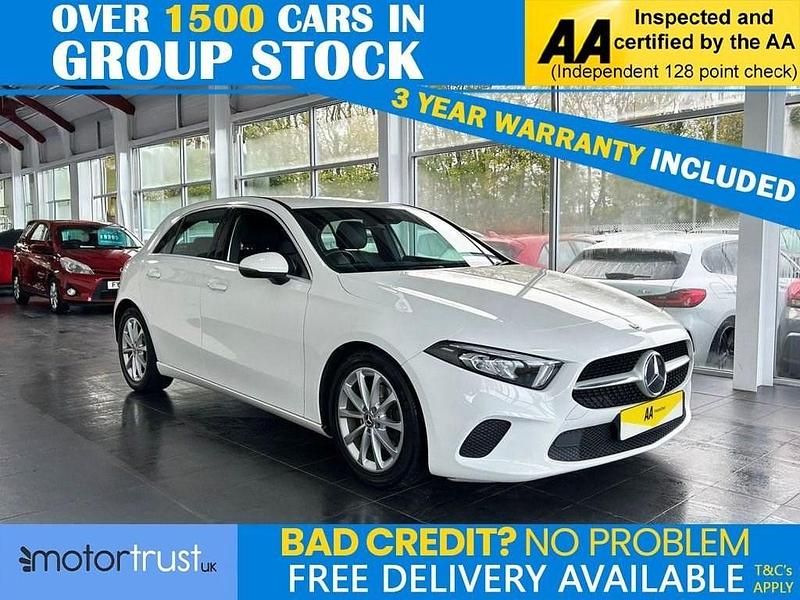 White Used 2020 Mercedes A180 Hatchback | £15,295 (Fair price) - Image 1/2