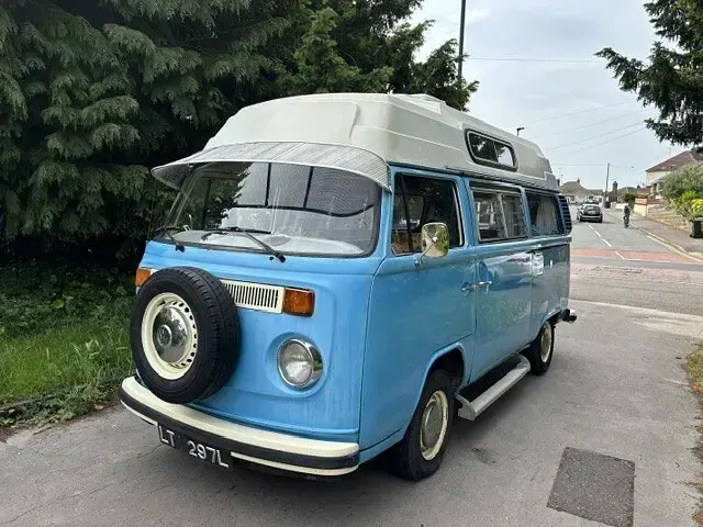 Used VW T2 50 HP (36 kW) 1972 Blue Van