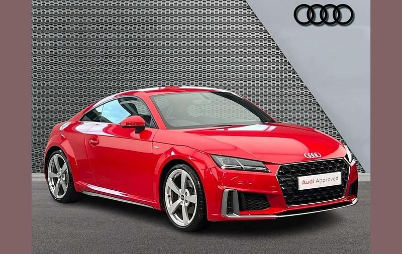 Used Audi TT S-Line 194 HP (142 kW) 2020 Red Coupe