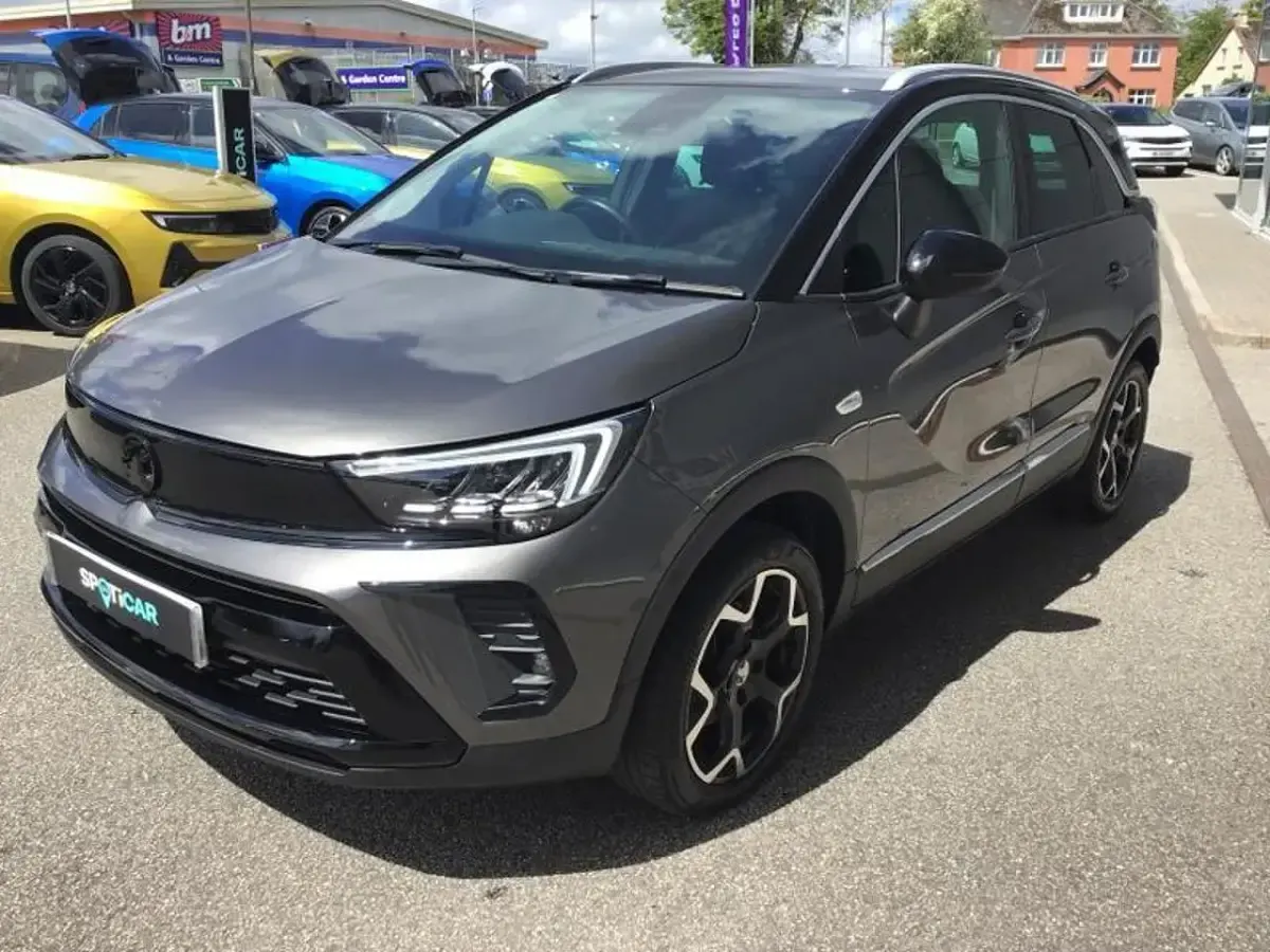 Used Vauxhall Crossland Ultimate 128 HP (94 kW) 2023 Grey SUV