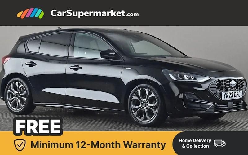 Used Ford Focus ST-Line 125 HP (91 kW) 2023 Black Hatchback