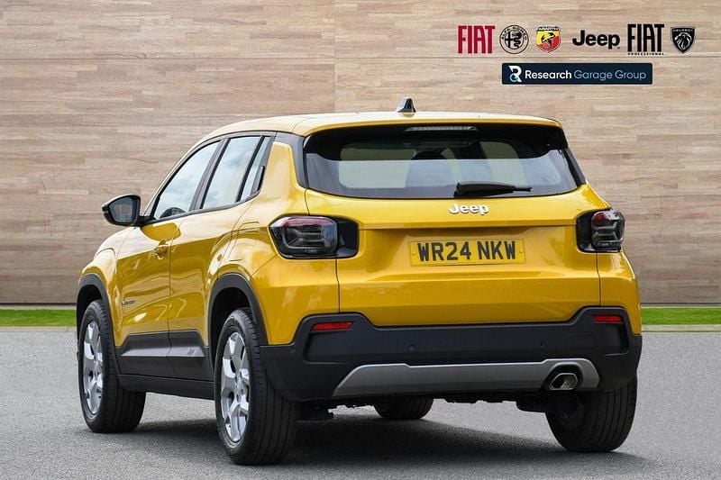 Yellow Used 2024 Jeep Avenger Altitude SUV | £17,196 (Good price) - Image 1/4