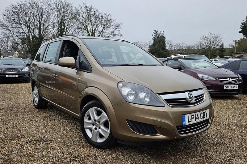 Used Vauxhall Zafira 120 HP (88 kW) 2014 Brown MPV
