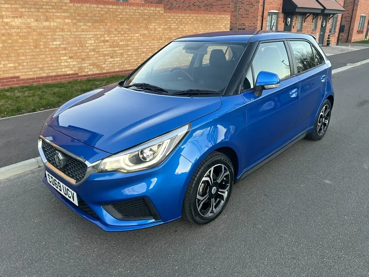 Used MG MG3 Excite 106 HP (77 kW) 2019 Blue Hatchback