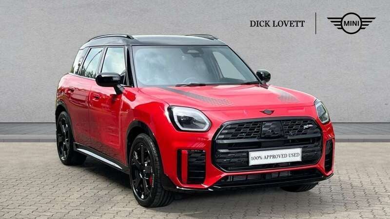 Red Used 2025 Mini John Cooper Works Countryman SUV | £38,995 (Good price) - Image 1/4