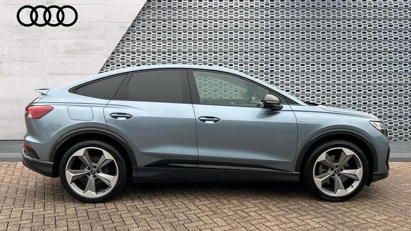 Used Audi Q4 e-tron Advanced Plus 150 kW (204 HP) 2022 Blue SUV