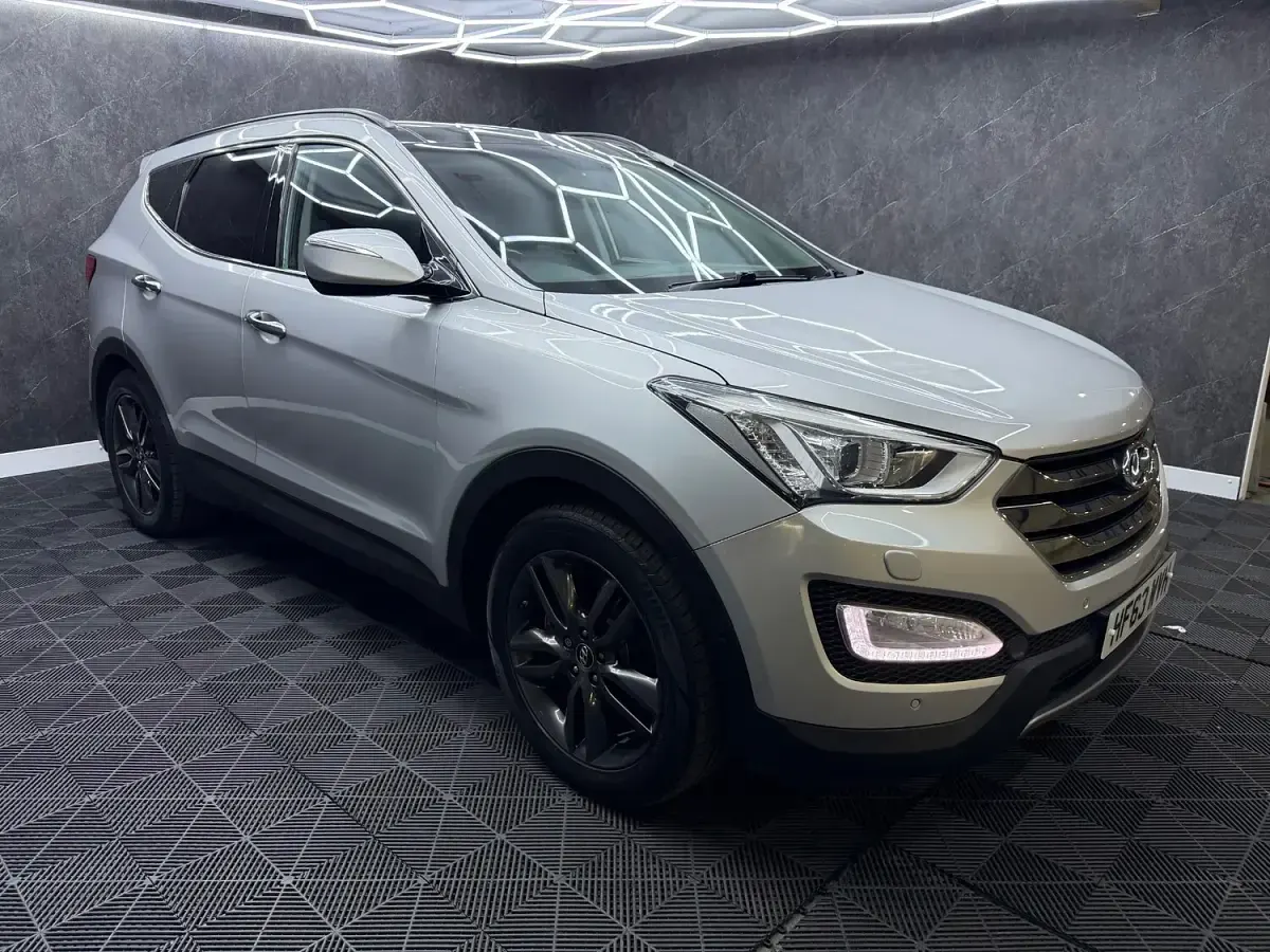 Used Hyundai Santa Fe Premium SE 2013 Silver SUV