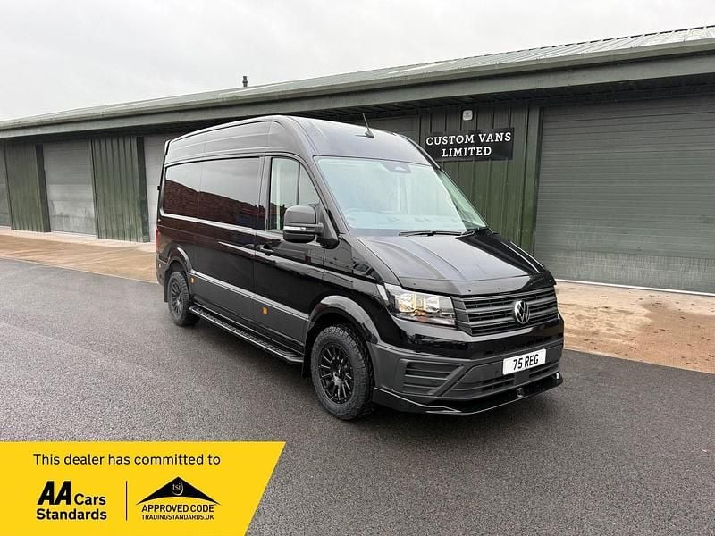 New VW Crafter 140 HP (102 kW) 2025 Black Van