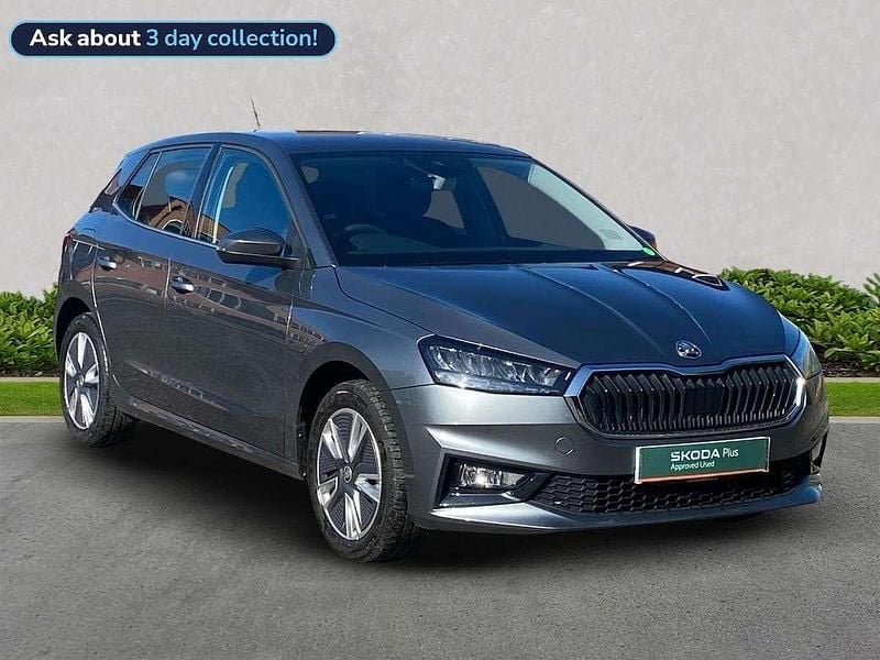 Grey Used 2023 Skoda Fabia SE L Hatchback | £17,750 (Fair price) - Image 1/4