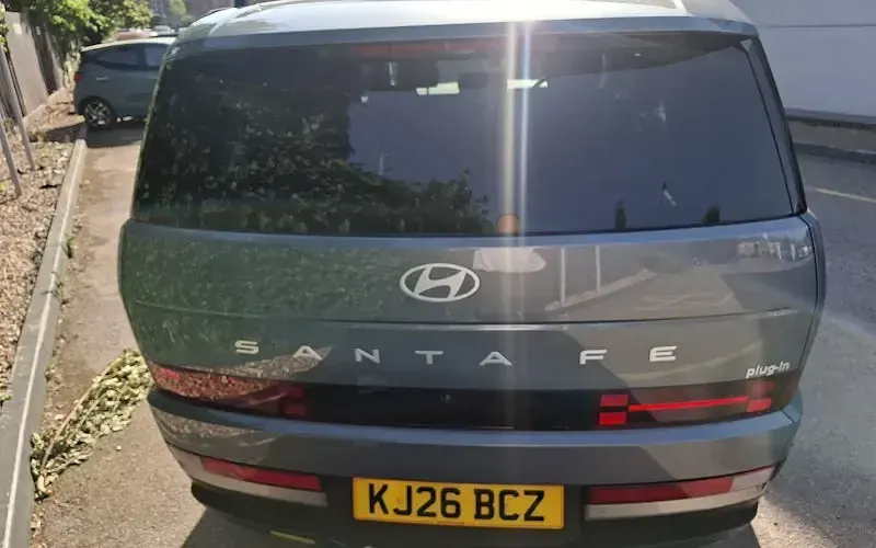 New Hyundai Santa Fe Premium 253 HP (186 kW) 2026 Pebble blue SUV