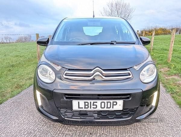 Used Citroën C1 Feel 68 HP (50 kW) 2015 Black Hatchback