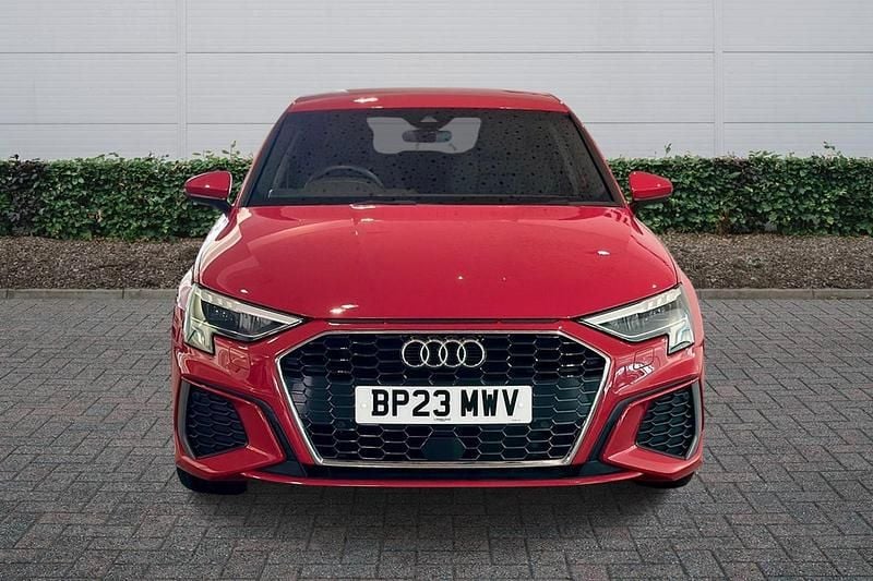 Used Audi A3 e-tron S-Line 200 HP (147 kW) 2023 Red Hatchback