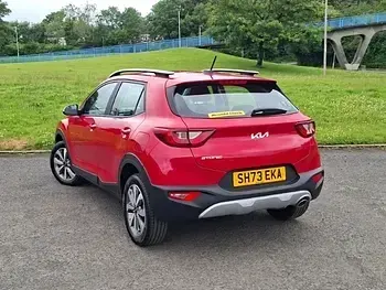 Used Kia Stonic 99 HP (72 kW) 2023 Red SUV