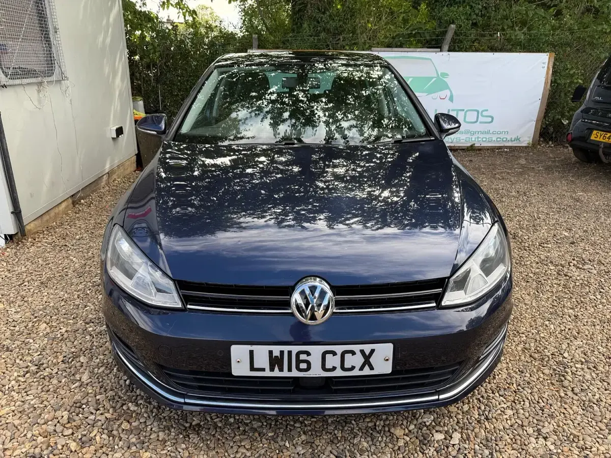 Used VW Golf VII GT 2016 Blue Hatchback