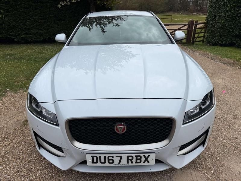 Used Jaguar XF R-Sport 2017 White Estate