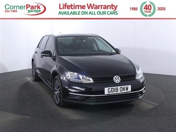 Black Used 2018 VW Golf VII SE Hatchback | £9,999 (Fair price) - Image 1/1