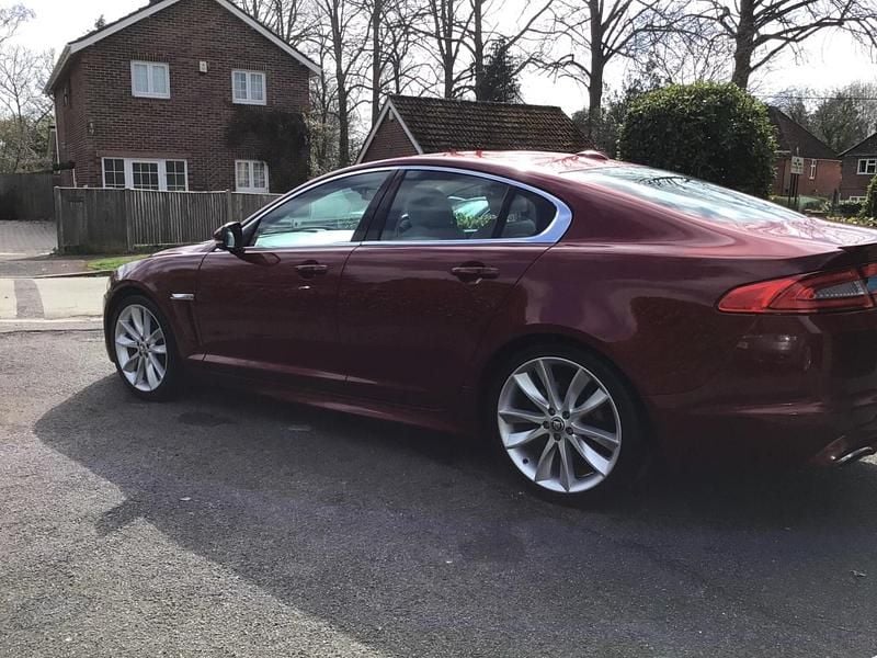 Used Jaguar XF Portfolio 2011 Red Sedan