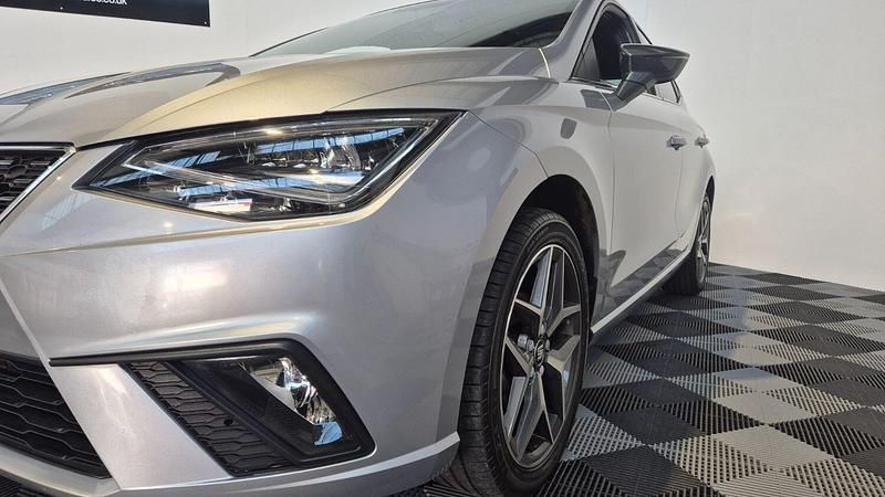 Used Seat Ibiza XCELLENCE 95 HP (69 kW) 2021 Silver Hatchback