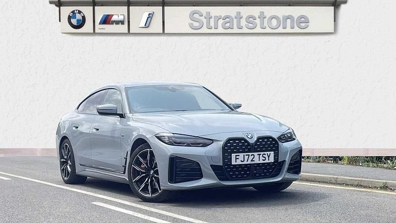 Grey Used 2022 BMW 420 Gran Coupé M Sport Coupe | £31,291 (Fair price) - Image 1/4