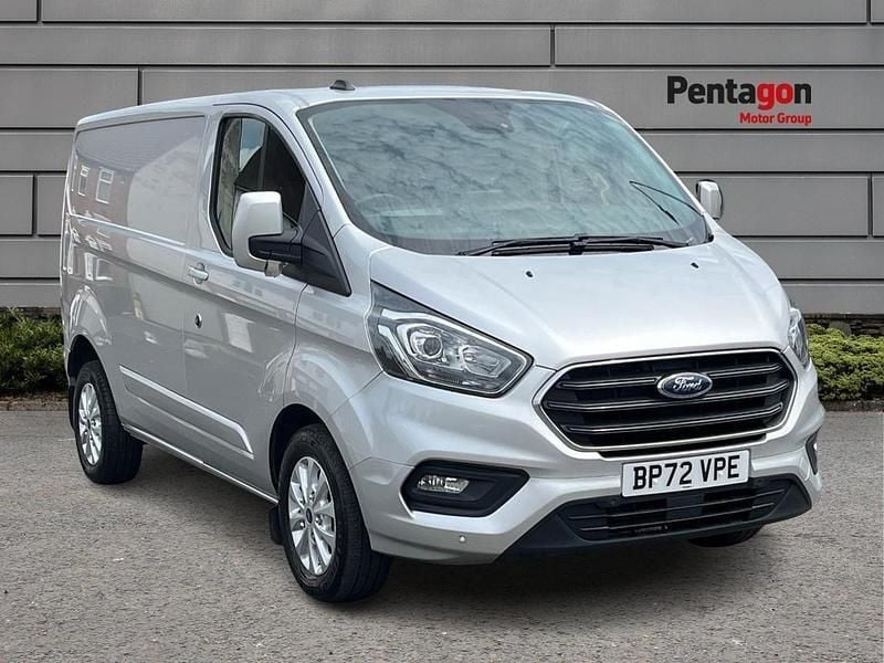Silver Used 2023 Ford Transit Custom Limited Van | £16,495 (Fair price) - Image 1/4