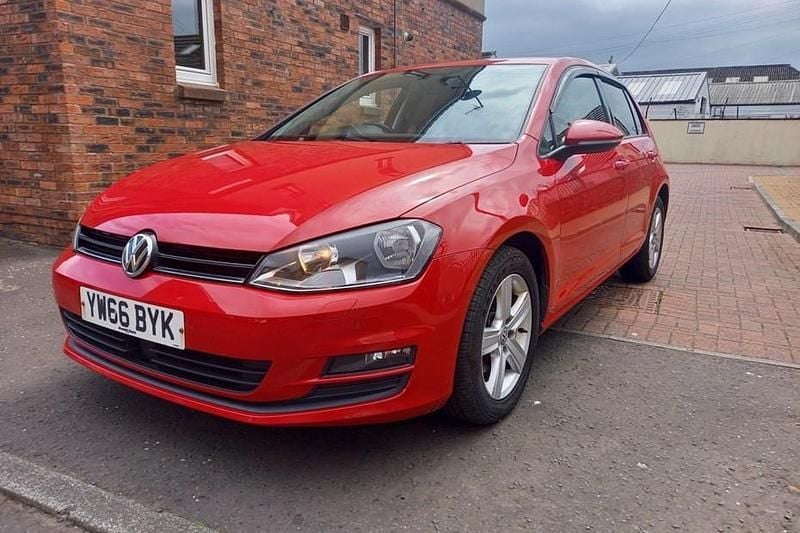 Red Used 2017 VW Golf VII Edition Hatchback | £6,999 (Fair price) - Image 1/1